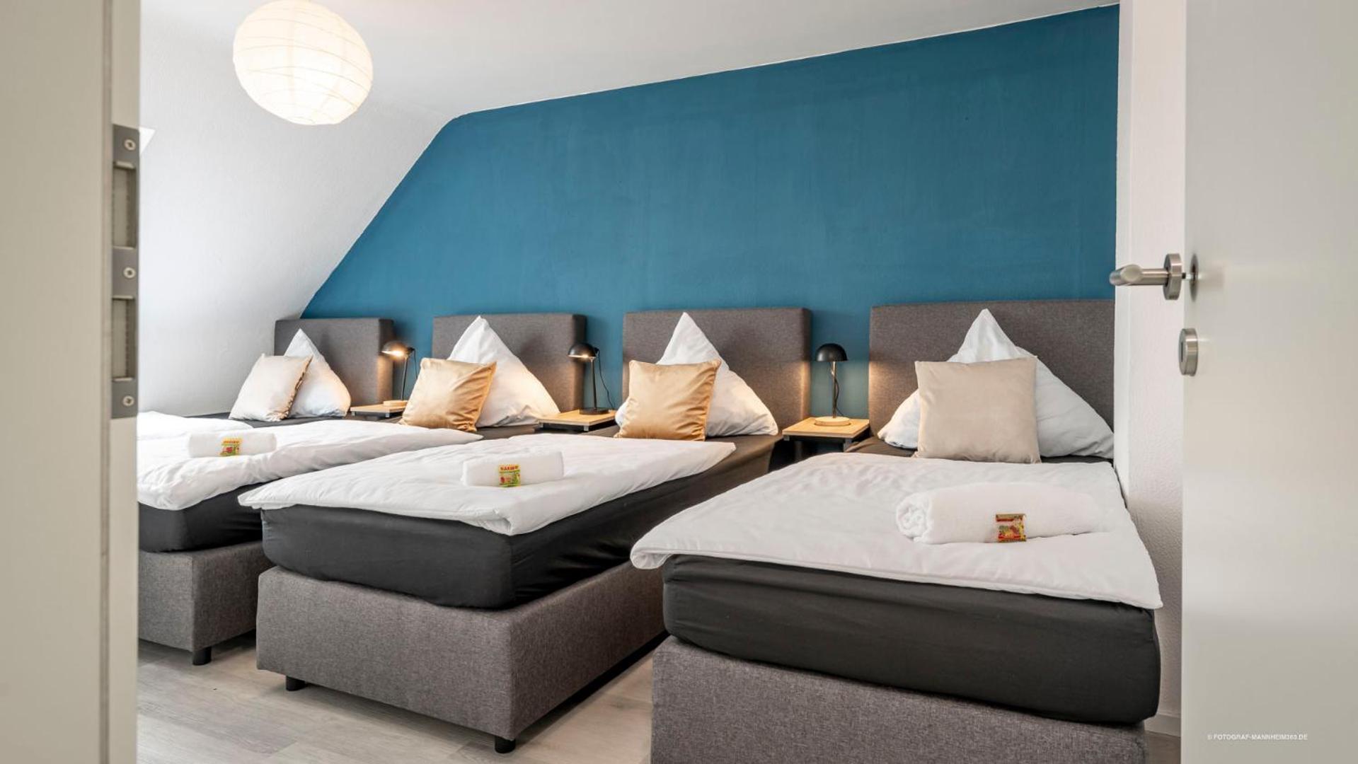 Xxl Design-Appartement Gardendesign Boxspring 8 Pers Zwischen Heidelberg Und Mannheim Edingen-Neckarhausen Dış mekan fotoğraf